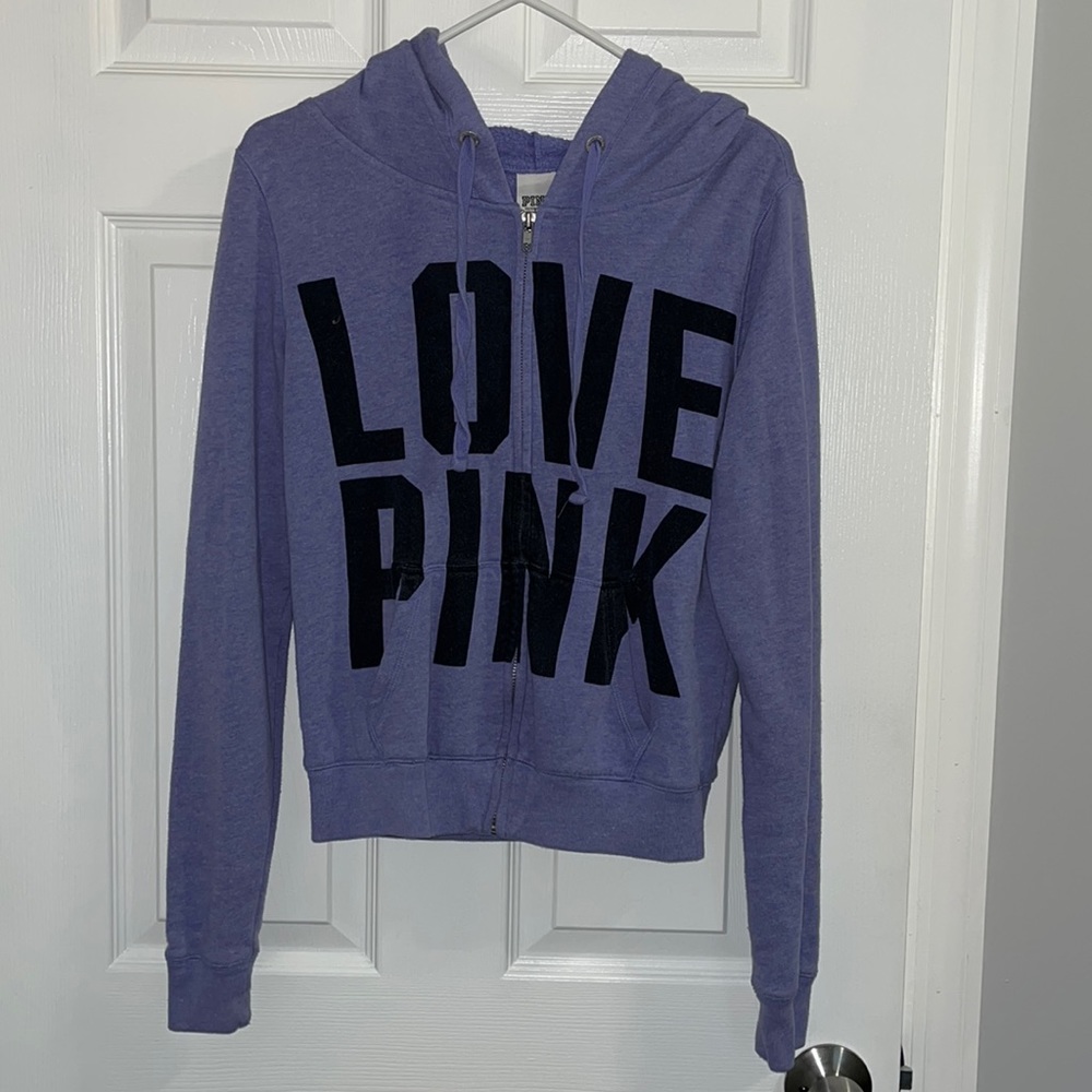 Pink Victoria Secret sweatshirt
